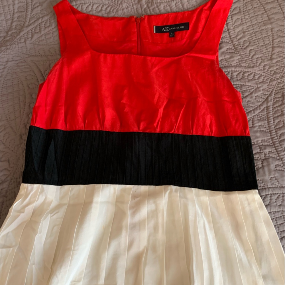 Anne Klein Vibrant Red Dress
